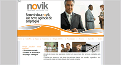 Desktop Screenshot of novikrh.com.br